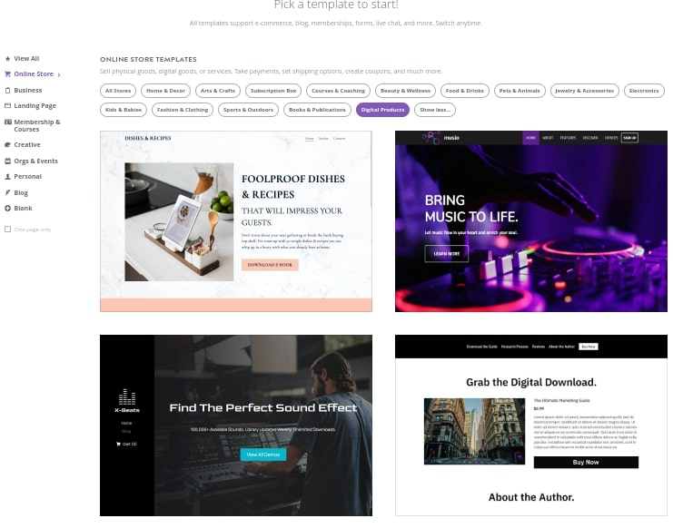 Strikingly Professional Website Templates Strikingly Professional Website Templates